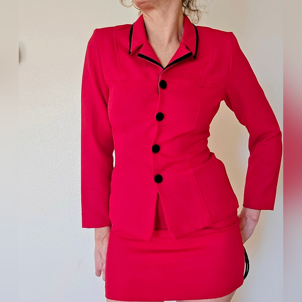 ❤️VTG 90s Two Piece Suit Set